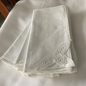 Set of 10 cotton napkins